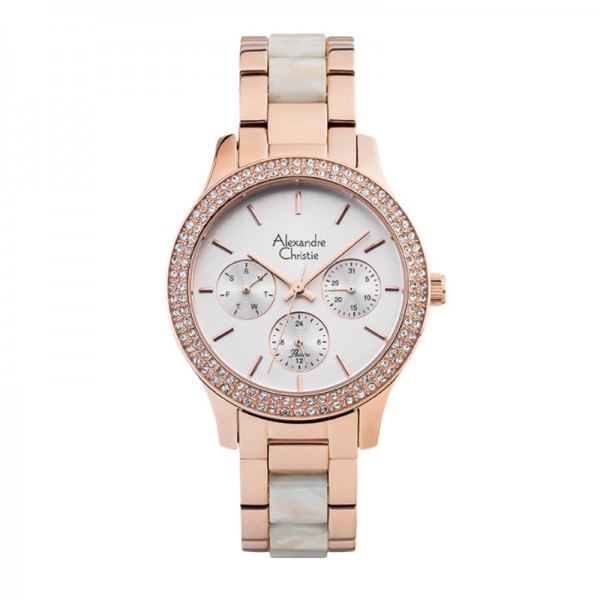 Alexandre Christie AC 2914 Rosegold White BFBRGSL